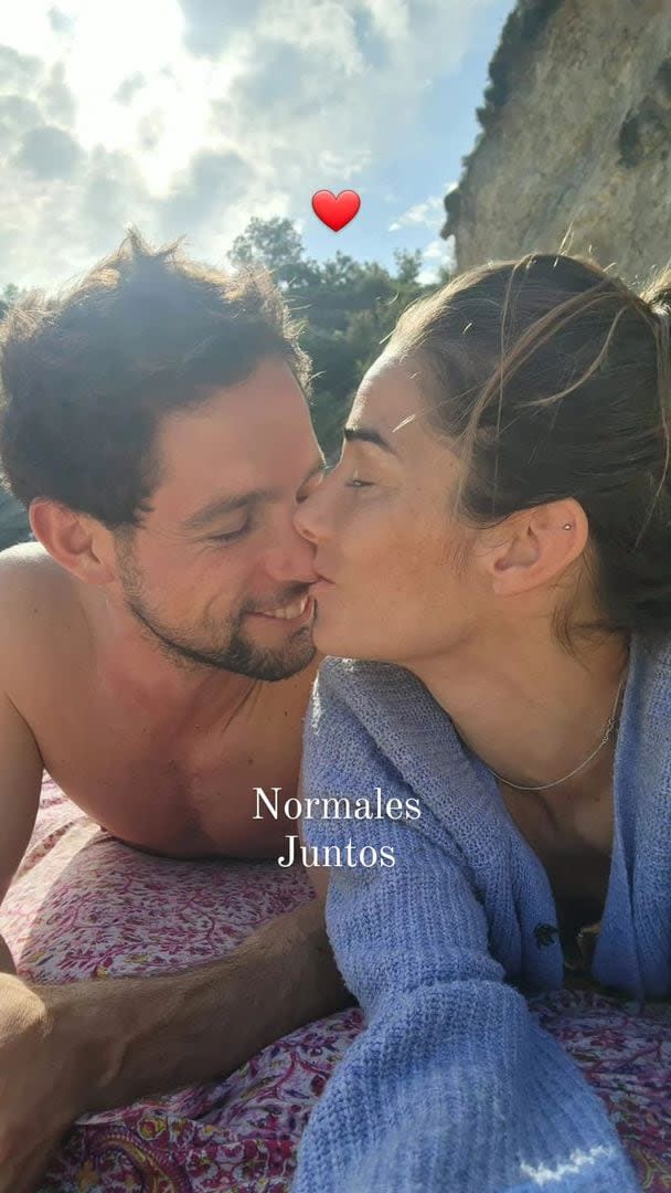 Así blanqueó Juanita Viale su romance con Yago Lange