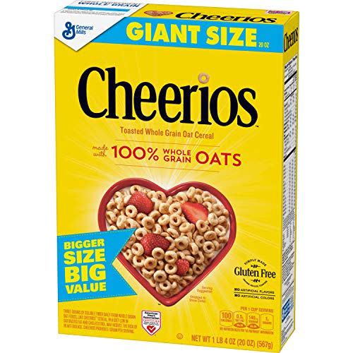 1) Cheerios Whole-Grain Cereal