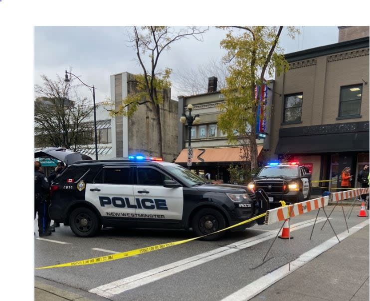 IHIT says a second man has been sentenced in the death of a 51-year-old man who was found injured in a New Westminster, B.C., coffee shop on Nov. 19, 2021. (Donna Simpson - image credit)