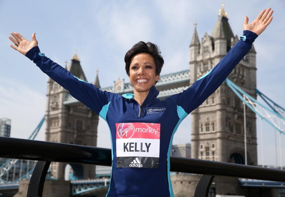 Dame Kelly Holmes appeared at Pride in London after coming out publicly in June (PA Archive)