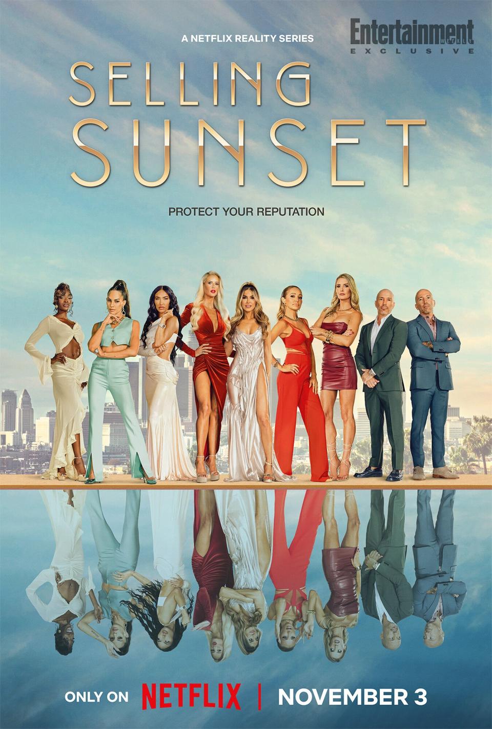 Selling Sunset Season 7 Key Art