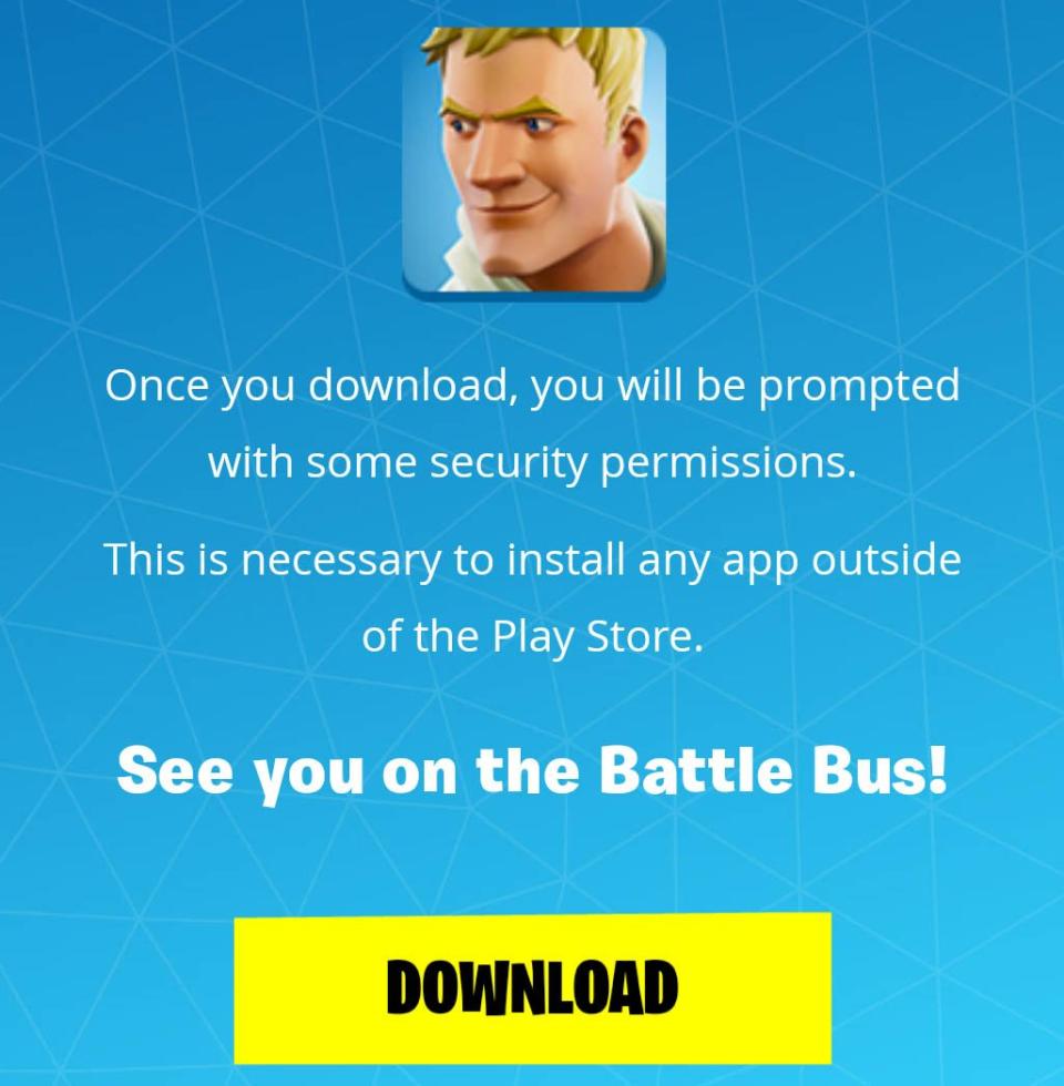 'Fortnite' on Android had a critical security flaw that wouldn't have