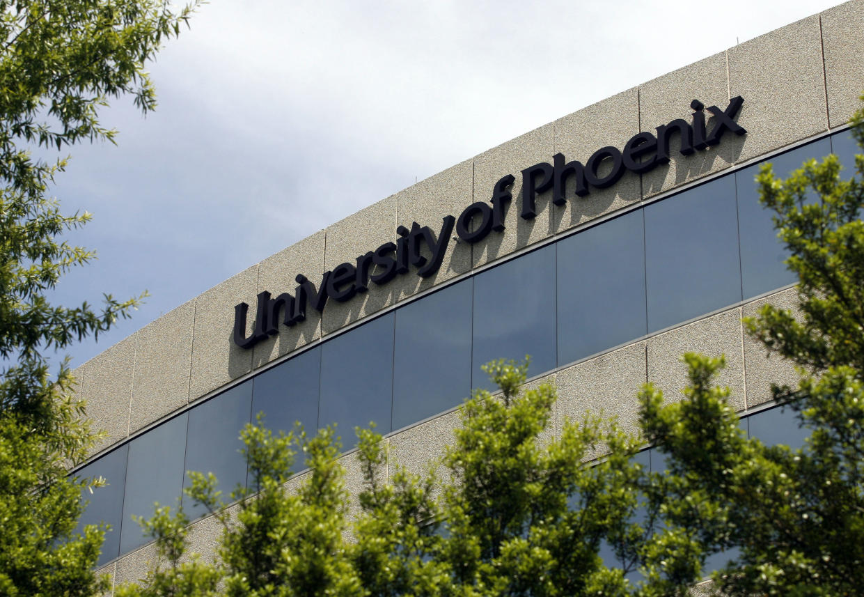 The local office for the online school University of Phoenix located in Raleigh, North Carolina.  (Photo by Jason Arthurs/Raleigh News & Observer/Tribune News Service via Getty Images)