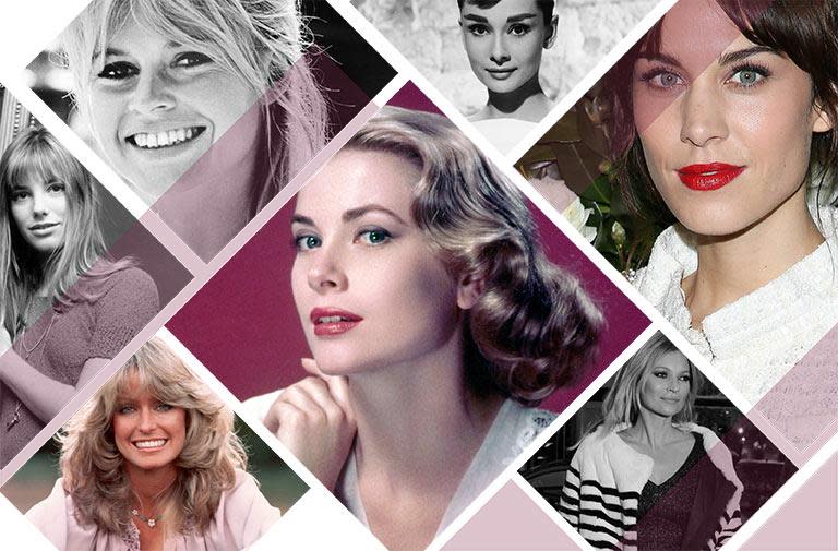 Fashion's most iconic muses and their signature beauty looks