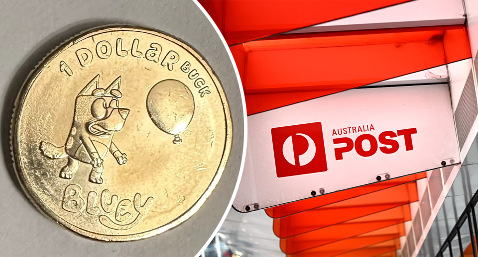 Australia Post Bluey coin