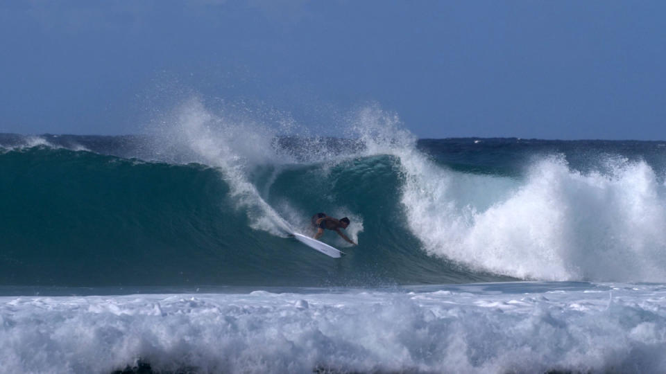 Cam Richards, testing out the rails of the DD2<p>Courtesy of CI</p>