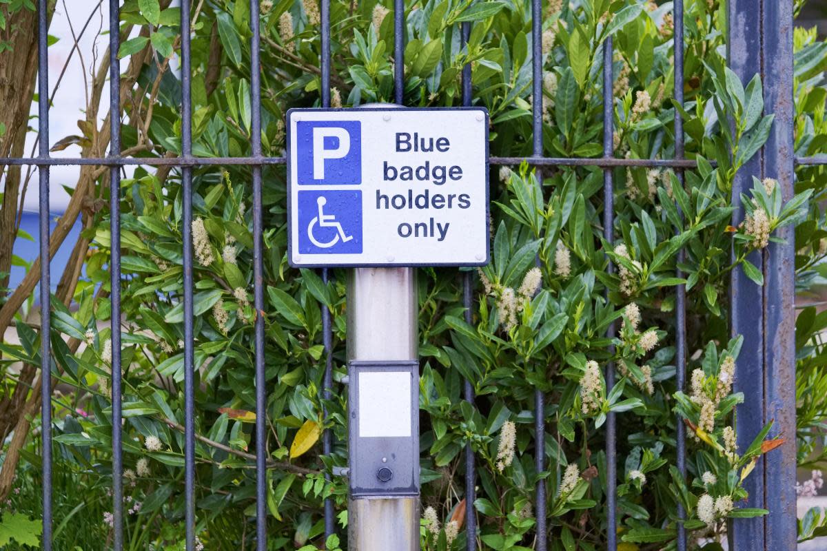 Failing to renew your Blue Badge in time could lead to you facing a £1,000 fine for misusing the badge <i>(Image: Getty/Richard Johnson)</i>