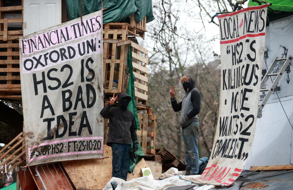 ENVIRONMENT-BRITAIN/PROTESTS