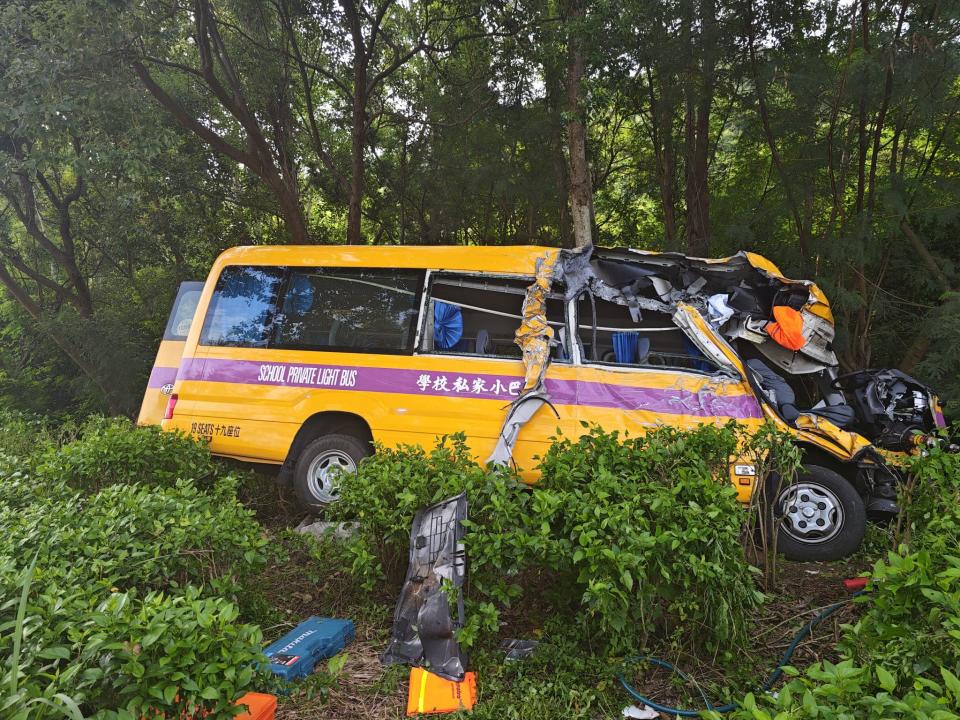 圖：香港突發事故報料區 FB