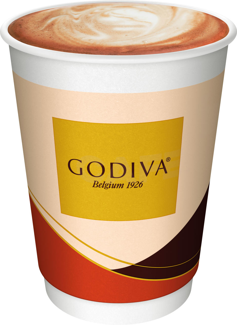 7CAFÉ+GODIVA 朱古力咖啡(熱$26/凍$28)