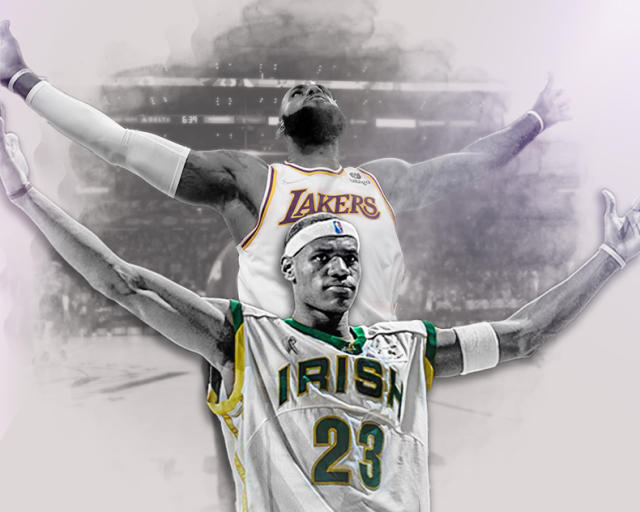 Lebron James Irish 