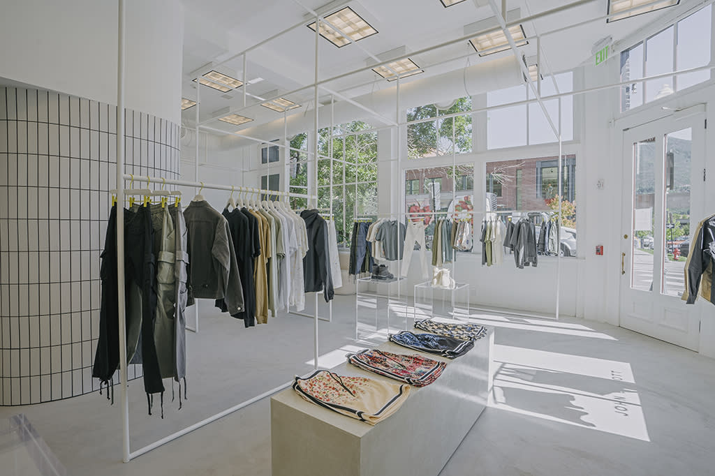 Inside John Elliott’s new Aspen store. - Credit: Courtesy of John Elliott