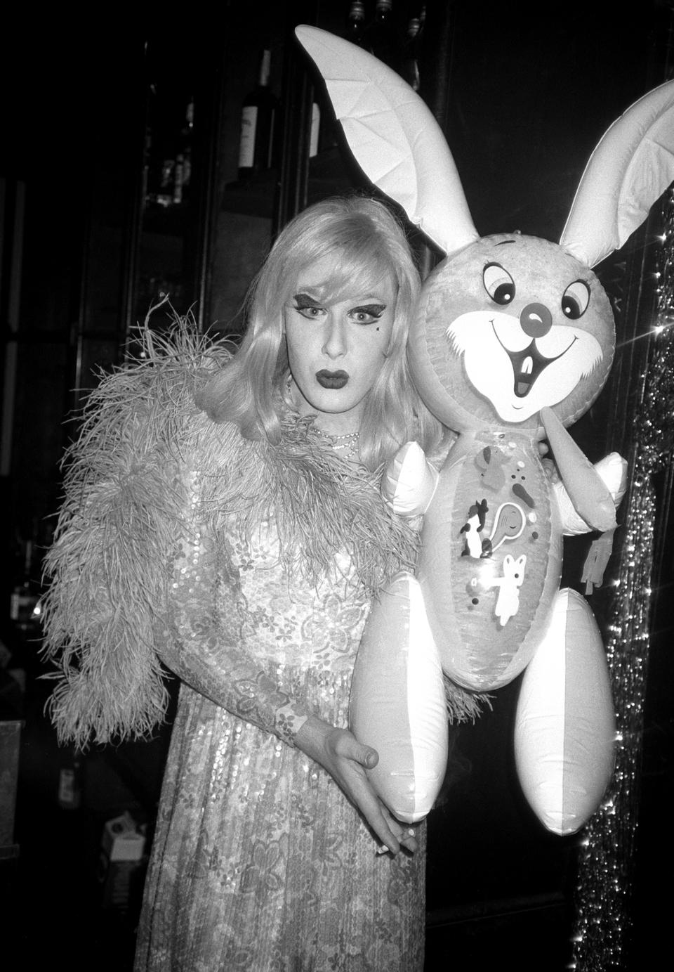Lady Bunny at Area (Paul Bruinooge/Patrick McMullan via Getty Images)