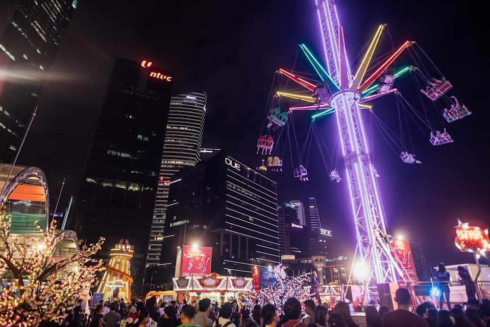 Prudential Marina Bay Carnival hits 1 million visitors. Photo: Prudential Marina Bay Carnival