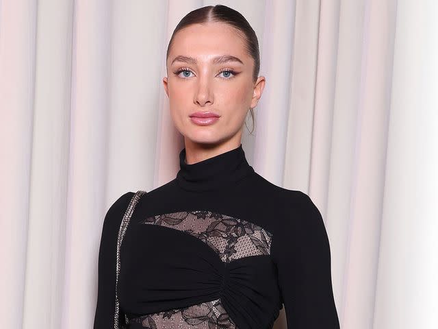 <p>Pascal Le Segretain/Getty</p> Mathilde Pinault at the Giambattista Valli Haute Couture Spring Summer 2023 on January 23, 2023 in Paris, France.