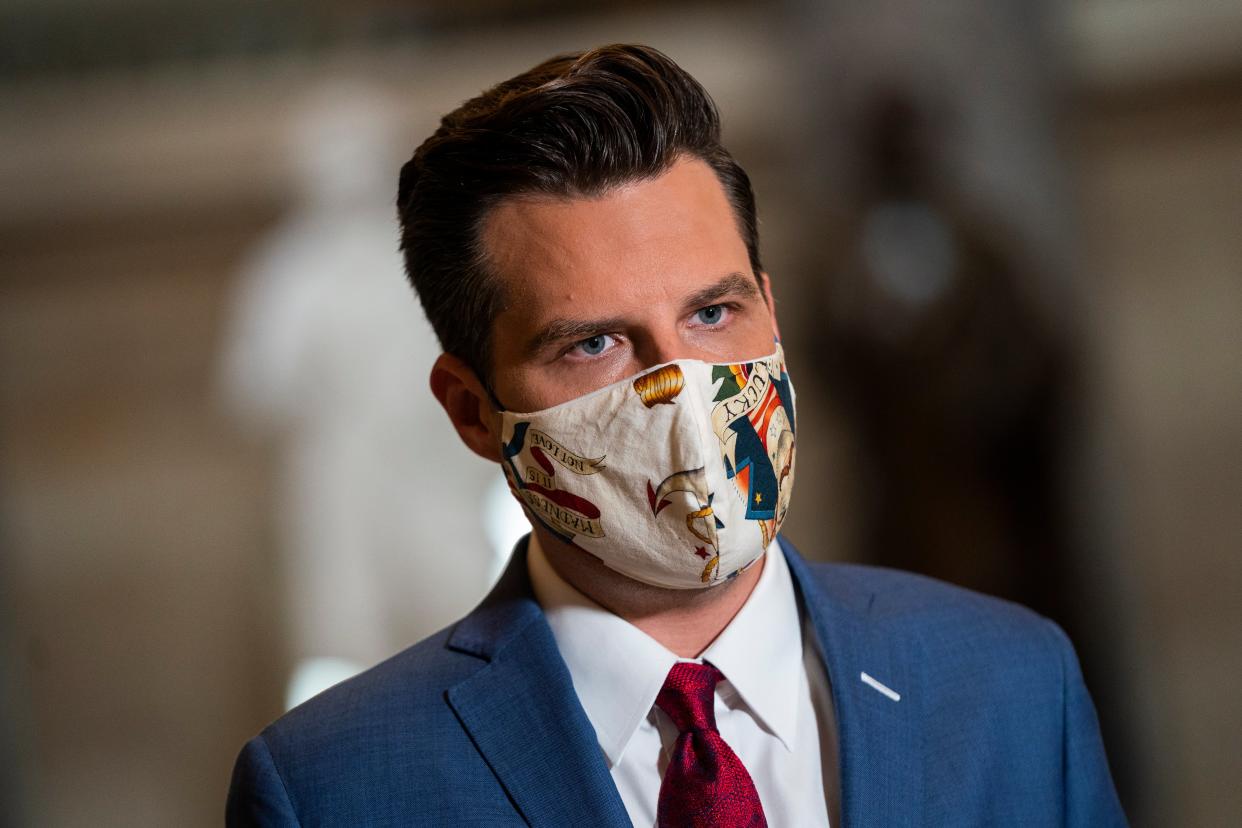 Florida Republican Matt Gaetz. (EPA)