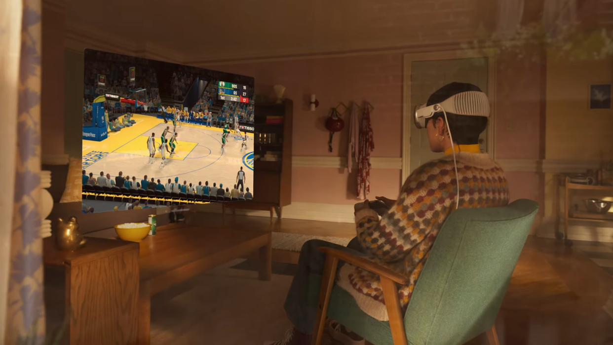  Apple Vision Pro NBA 2K23. 