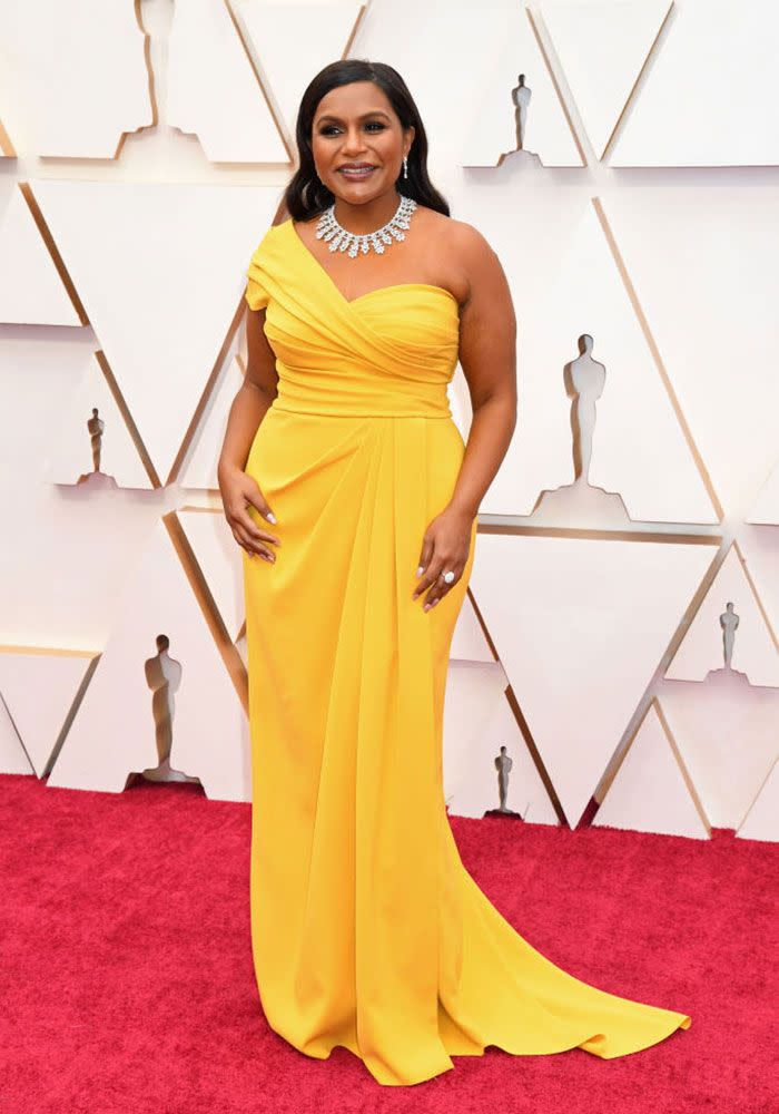 Oscars 2020 red carpet: Mindy Kaling