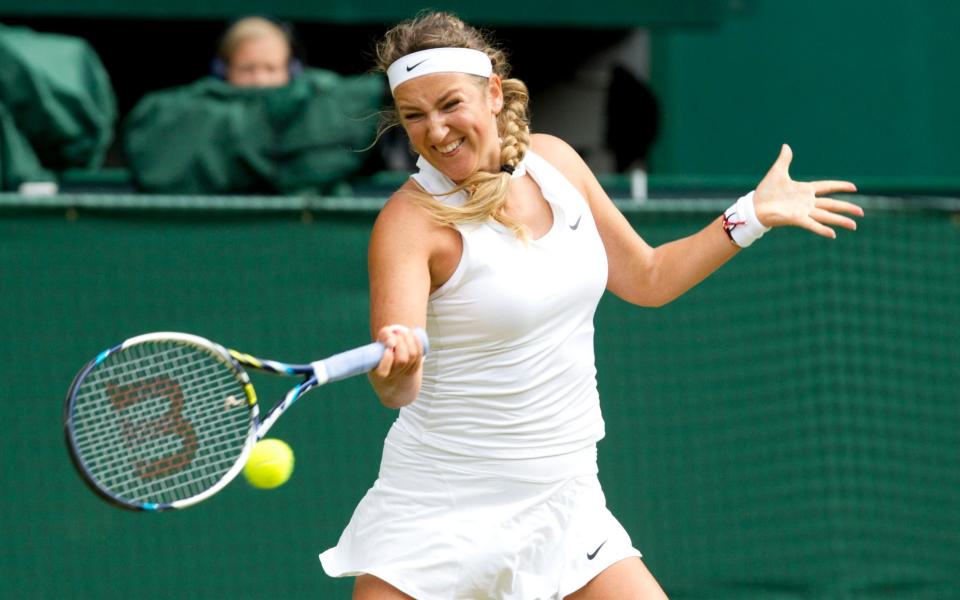 Victoria Azarenka on Centre Court - Credit: Heathcliff O'Malley