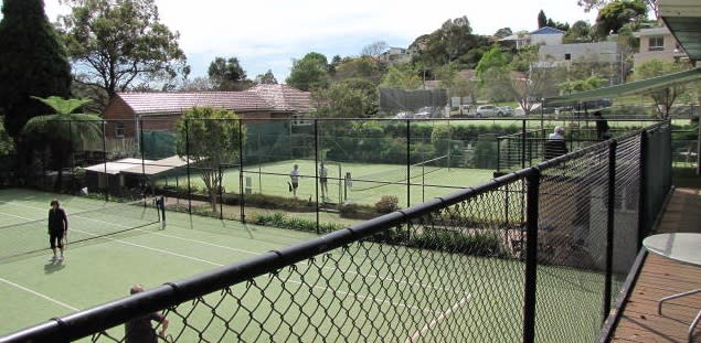 Northbridge Tennis Club was established in 1926. Source: Northbridge Tennis Club.