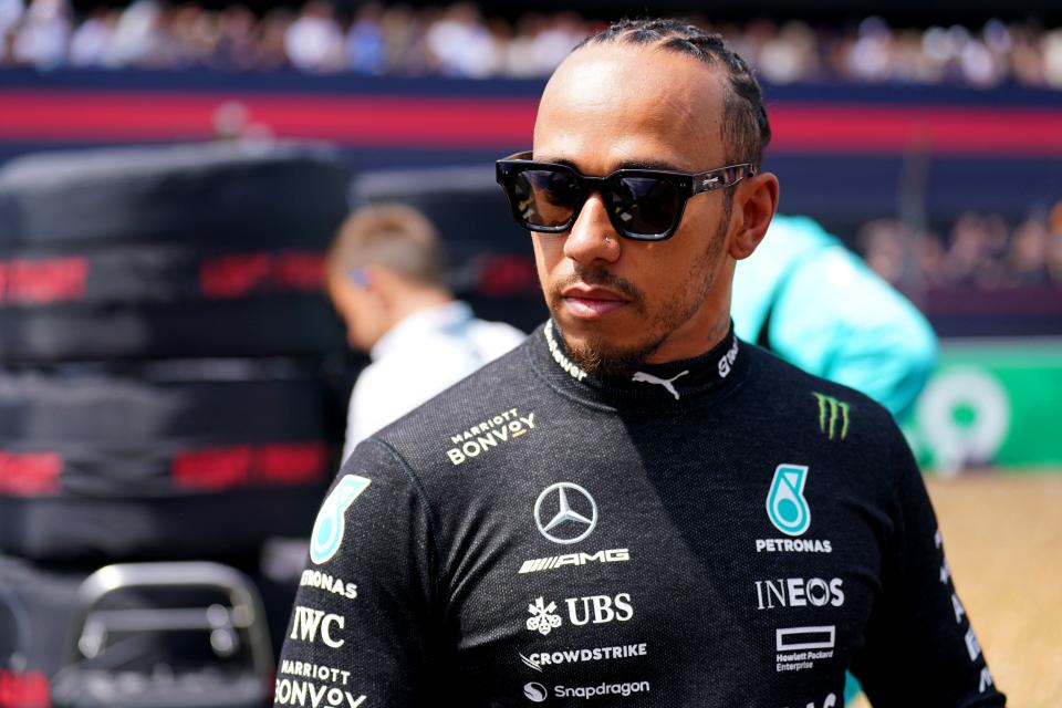 Lewis Hamilton has won six of his world titles with Mercedes (PA Wire)