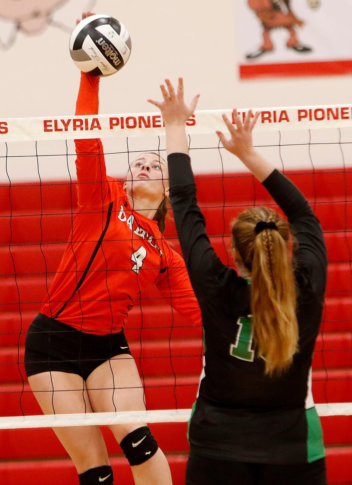 Volleyball Brooke Fatzinger And Mia Weaver Earn District Player Of The Year Honors 2685