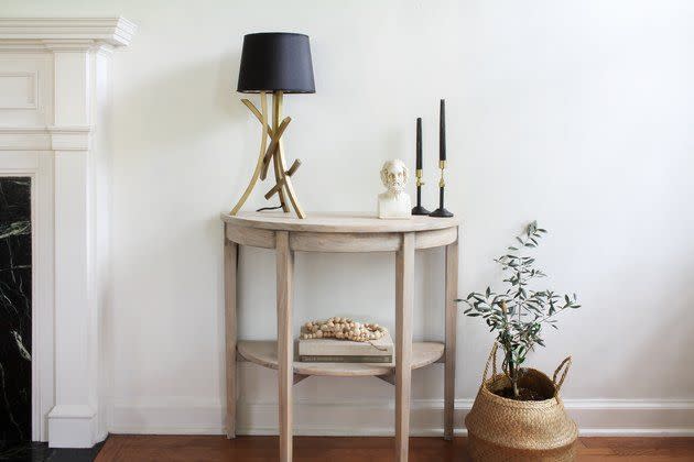 After: Sophisticated Side Table