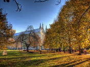 <p>Winchester, in the country of Hampshire, topped this year’s list. The ranking is “largely driven by the local authority’s high earnings, a high reported sense of well-being from residents and low levels of deprivation,” according to the Royal Mail. [Photo: Getty] </p>