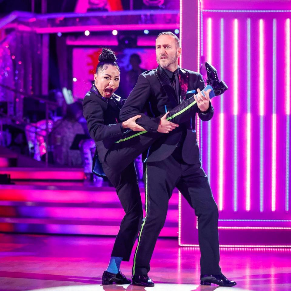 Will Mellor and Nancy Xu danced the Charleston - Guy Levy/BBC