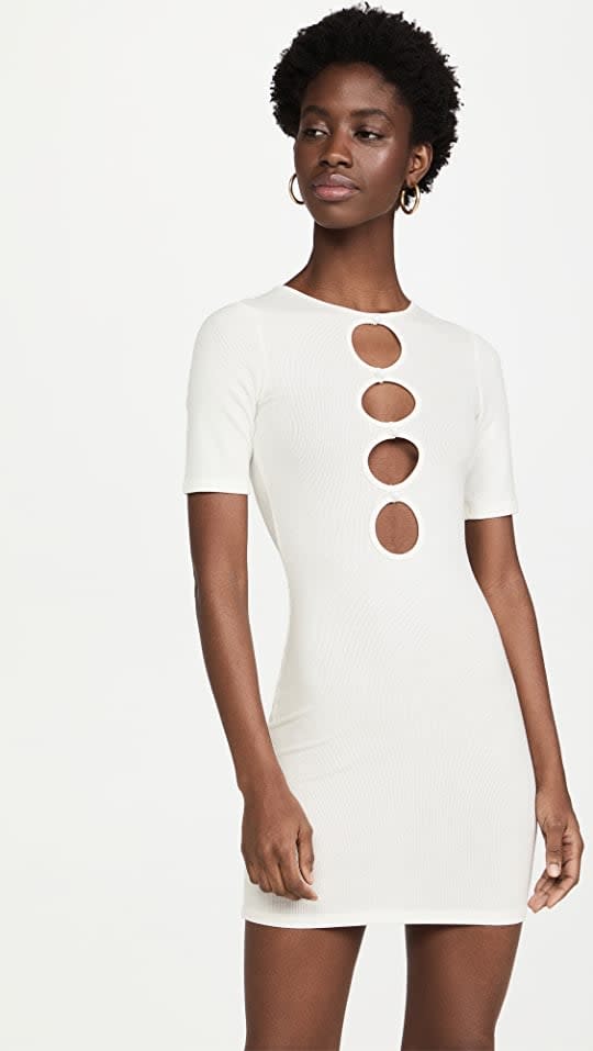 <p>The cutout trend just keeps gaining momentum this season, and you can easily tap into the trend for your birthday. For a daytime brunch or chic beach day, opt for this summery <span>Lioness Hysteria Knit Dress</span> ($40, originally $79), which comes with on-trend keyhole cutouts. Complete your look with strappy heels or slide sandals depending on the occasion.</p>