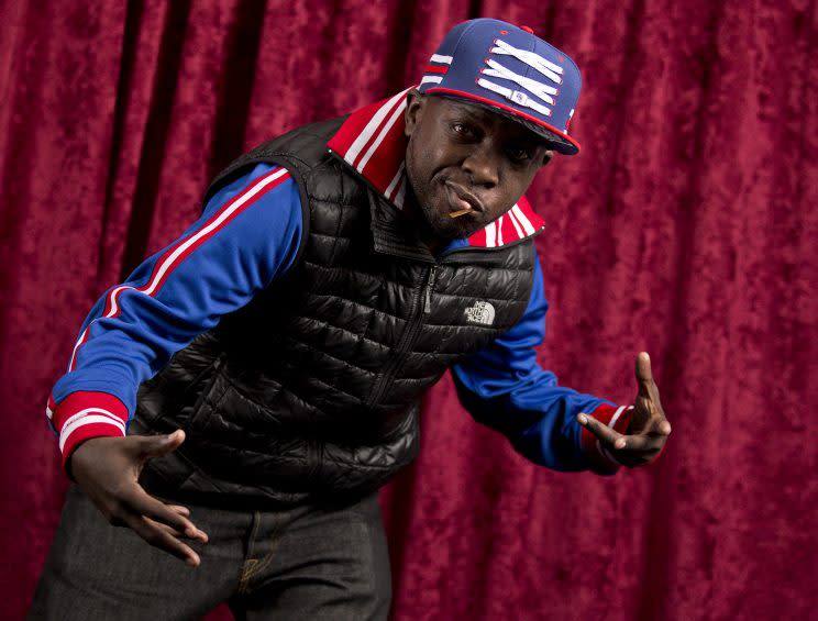 <p>A founding member of A Tribe Called Quest, Phife Dawg in New York in 2015. (Brian Ach/Invision/AP) </p>