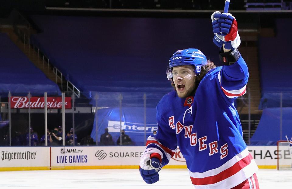 Artemi Panarin, the New York Rangers' leading scorer, has taken a leave of absence.