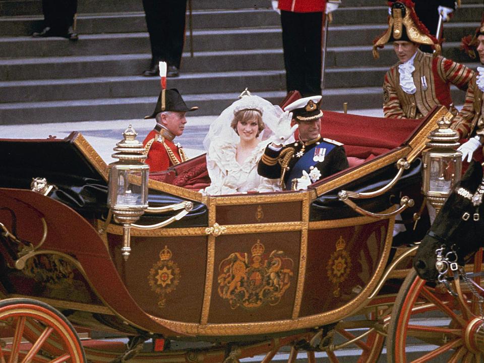 Prince Charles and Princess Diana wedding