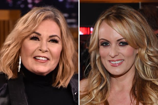 Ignorant Girl Porn - Stormy Daniels Blasts 'Ignorant Tw-t' Roseanne for False Anal Porn Claim