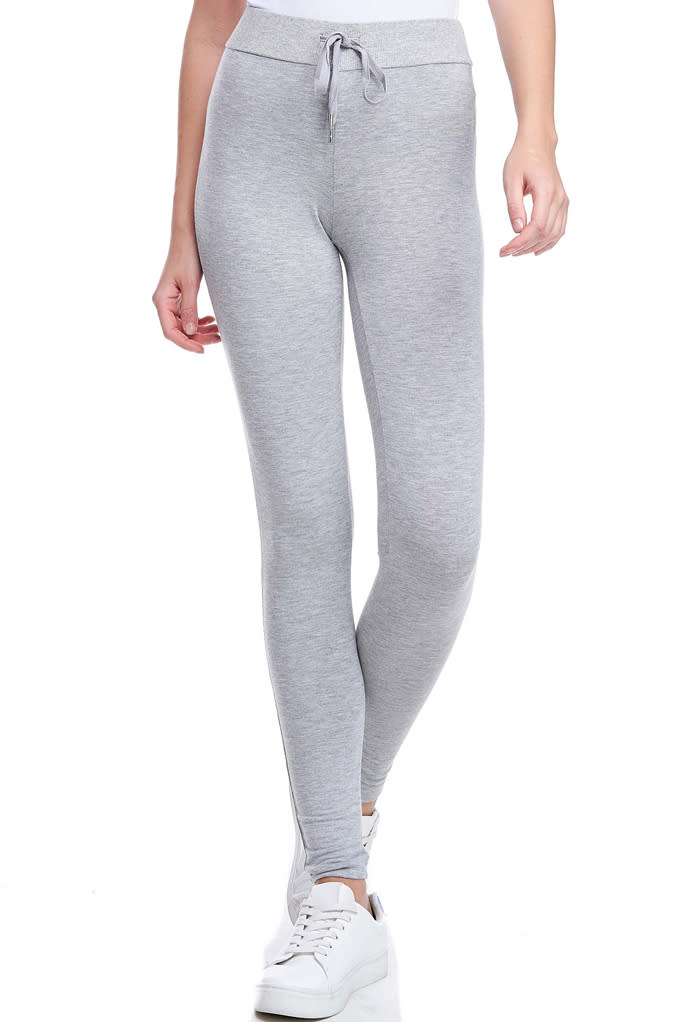 Fever tie waist leggings