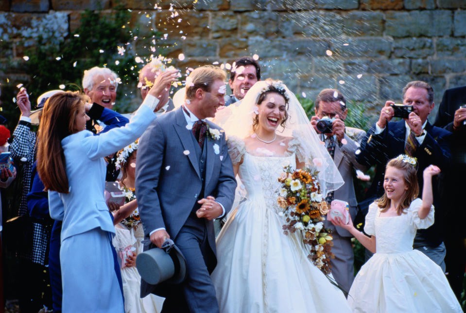 Weddings needn’t cost you a fortune. Getty Images