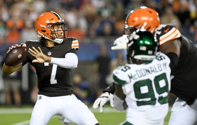 Browns To Debut New Uniforms At Thursday's New York Jets Game