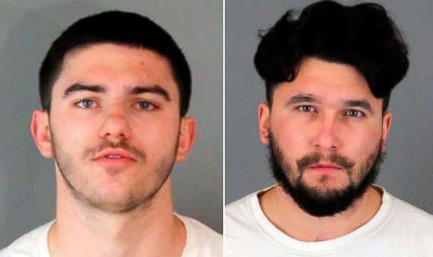 Brothers Owen Shover, 18, left, and Gary Anthony Shover, 21, have been charged with murder in the disappearance of Aranda Briones, 16, who has been missing since Jan. 13, 2019. (Riverside County Sheriff’s Office via AP)