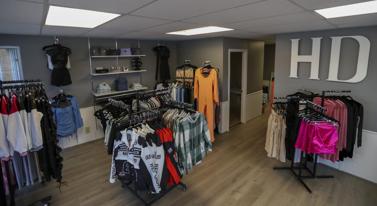 The interior of Highly Desired boutique is seen on Wednesday, April 17, 2024, at 1239 Military Ave in Green Bay, Wis. 
Tork Mason/USA TODAY NETWORK-Wisconsin