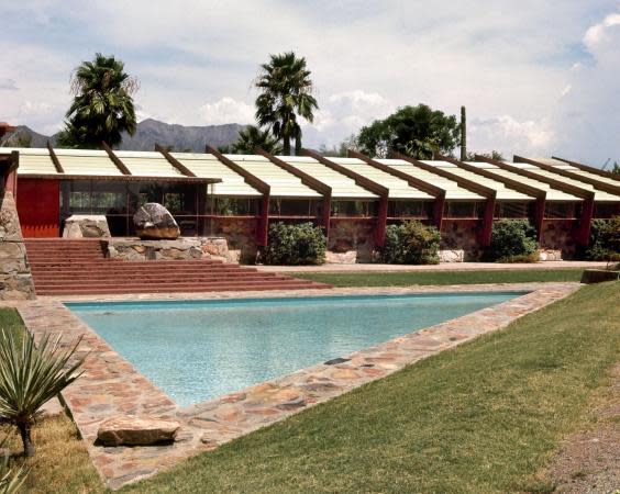 The front of the Taliesin in Arizona (Rex)