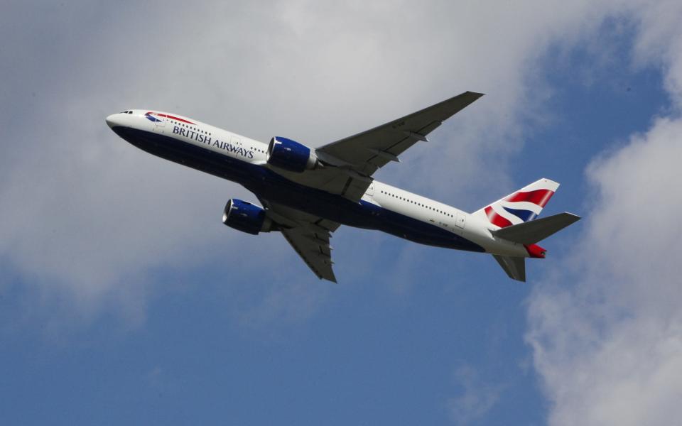 British Airways plan - Credit: Rex/Shutterstock