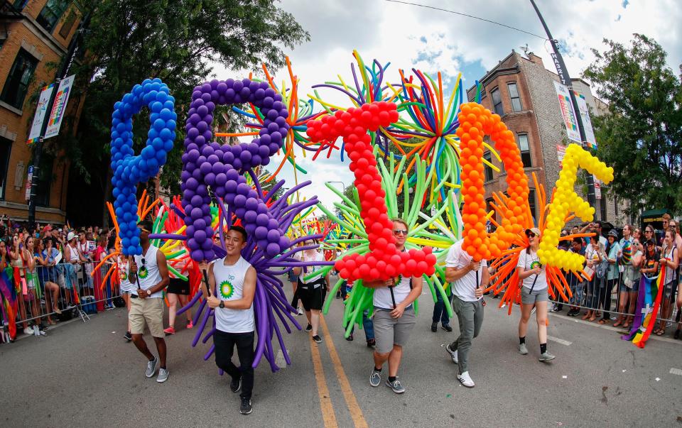 Pride filled the streets of Chicago on June 25, 2017.