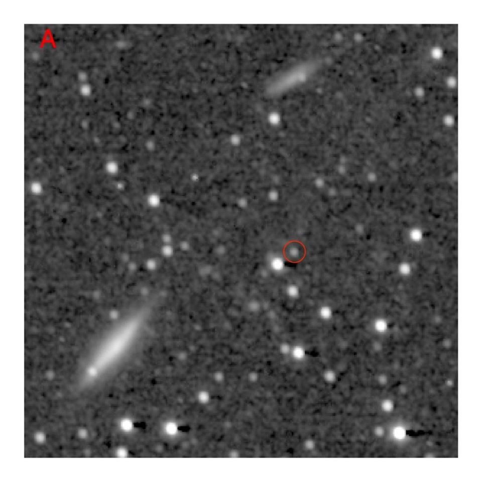 NASA's New Horizons spacecraft captured this image of the dwarf planet Quaoar in July 2016, from a distance of 1.3 billion miles (2.1 billion kilometers). <cite>NASA/JHUAPL/SwRI</cite>