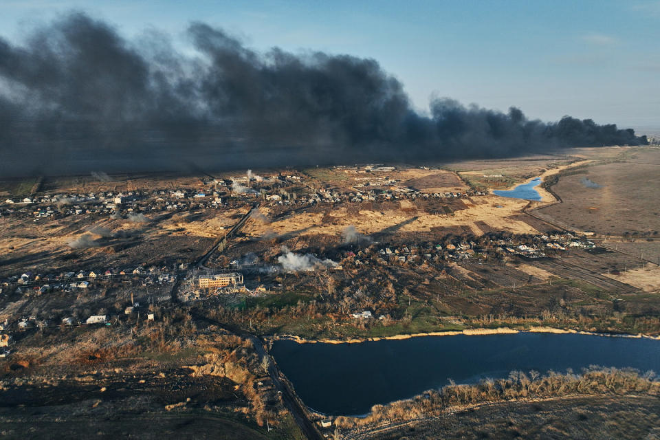 Russia Continues Long-Running Assault On Avdiivka Area (Libkos / Getty Images)