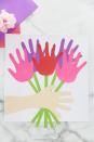 <p>Personalize a paper bouquet by turning your kid's handprints into a mix of colorful blooms.</p><p><em><a href="https://www.thebestideasforkids.com/handprint-flower-bouquet/" rel="nofollow noopener" target="_blank" data-ylk="slk:Get the tutorial at The Best Ideas for Kids »;elm:context_link;itc:0;sec:content-canvas" class="link ">Get the tutorial at The Best Ideas for Kids »</a></em></p>