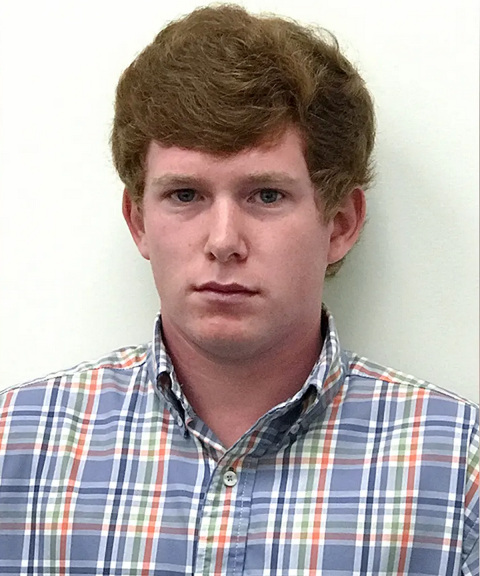 Paul Murdaugh pictured in mugshot for the boat crash (South Carolina Attorney General’s office)