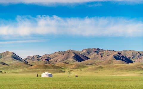 A typical dwelling in Mongolia - Credit: Getty