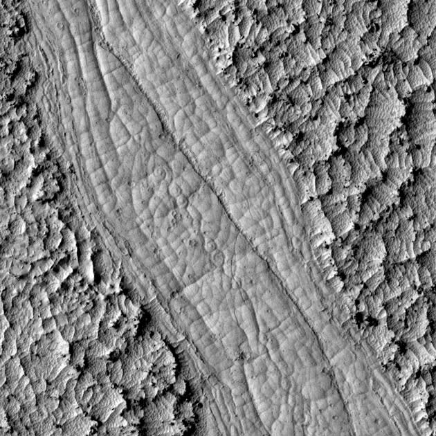 What are those weird spirals in Mars' surface?
