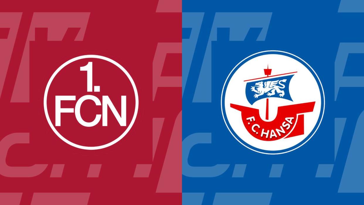 2. Bundesliga heute: Nürnberg gegen Rostock