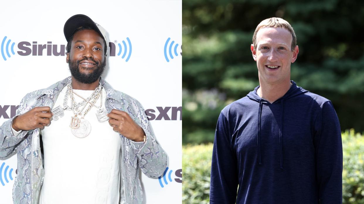 Meek Mill and Mark Zuckerberg